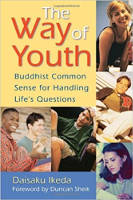 book cover of The Way of Youth: Buddhist Common Sense for Handling Life's Questions by Daisaku Ikeda.