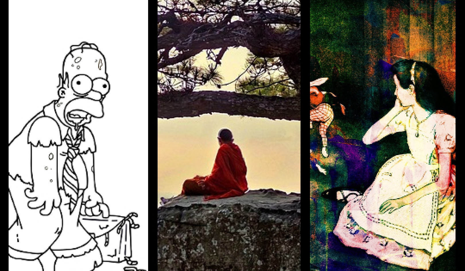 Be Curious, Not Furious: The Teachings of Homer, Buddha, and Alice